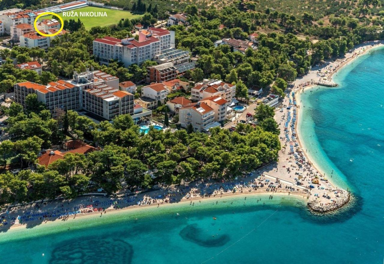Ruza&Nikolina "1" Apartmani - Baška Voda Екстериор снимка