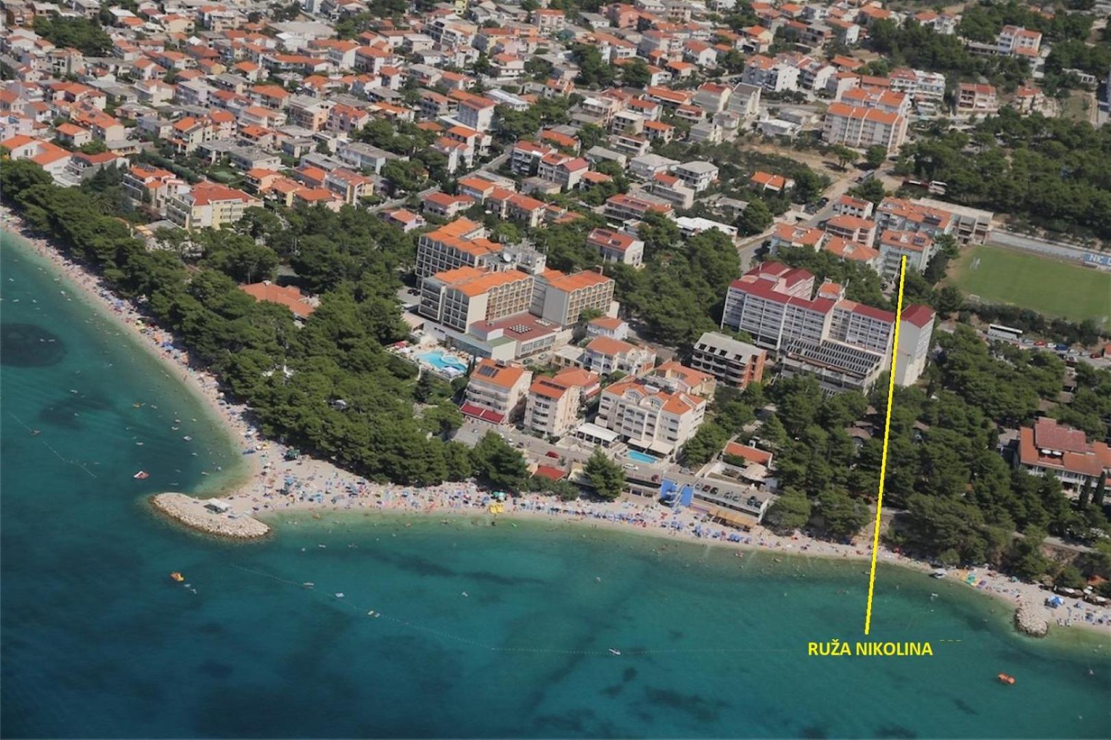 Ruza&Nikolina "1" Apartmani - Baška Voda Екстериор снимка