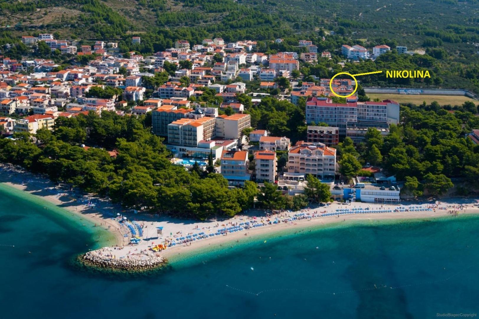 Ruza&Nikolina "1" Apartmani - Baška Voda Екстериор снимка